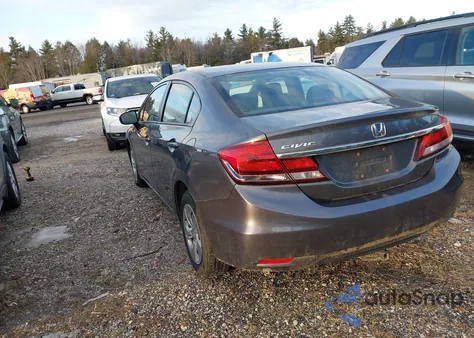 2014 Honda Civic Lx из США, поврежденный, VIN 2HGFB2F54EH549675